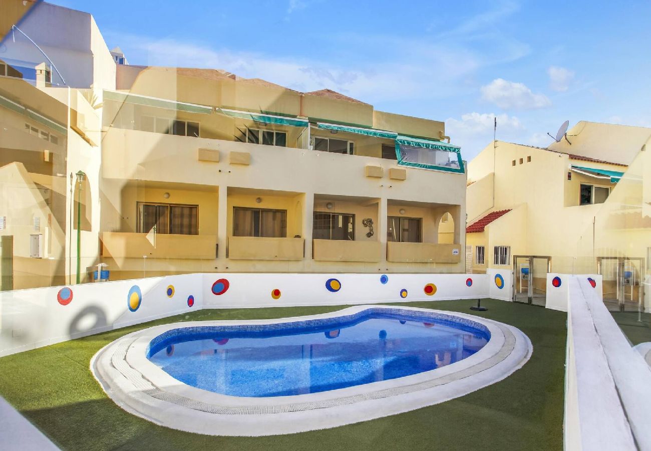 Apartamento en Costa Adeje - Fañabe Beach, Beaches at 400m., 2 Terraces 