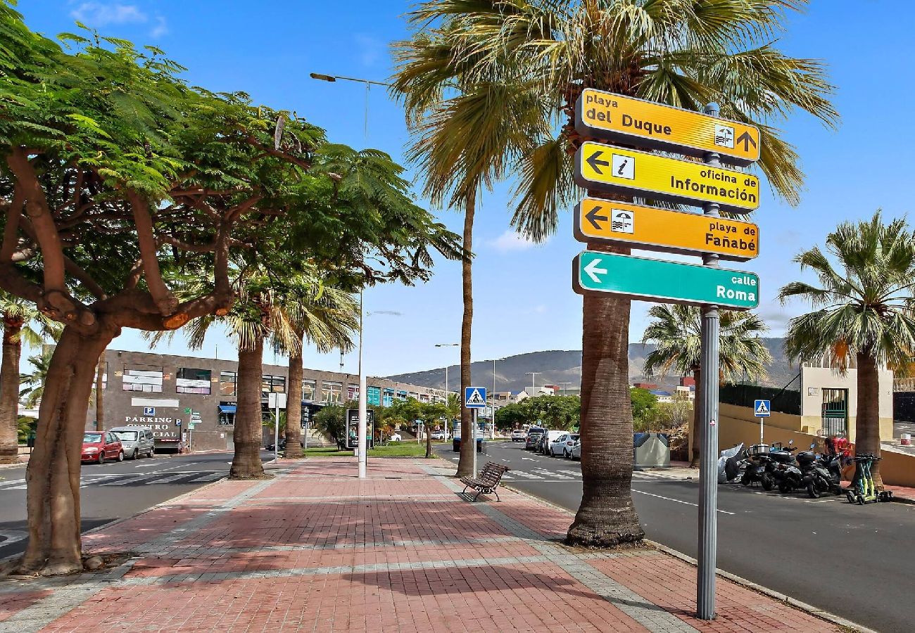 Apartamento en Costa Adeje - Fañabe Beach, Beaches at 400m., 2 Terraces 