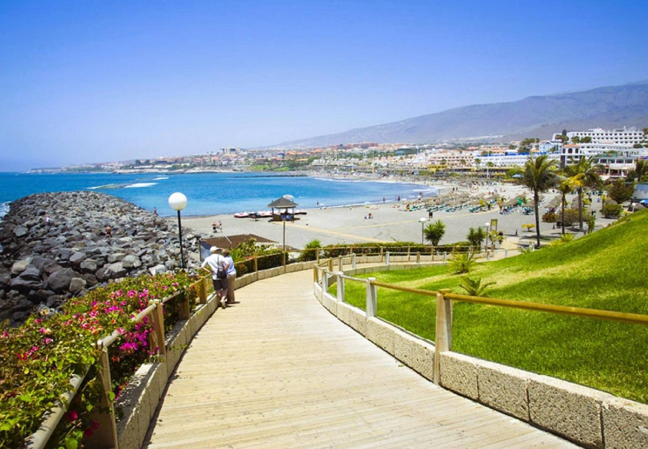 Apartamento en Costa Adeje - Fañabe Beach, Beaches at 400m., 2 Terraces 
