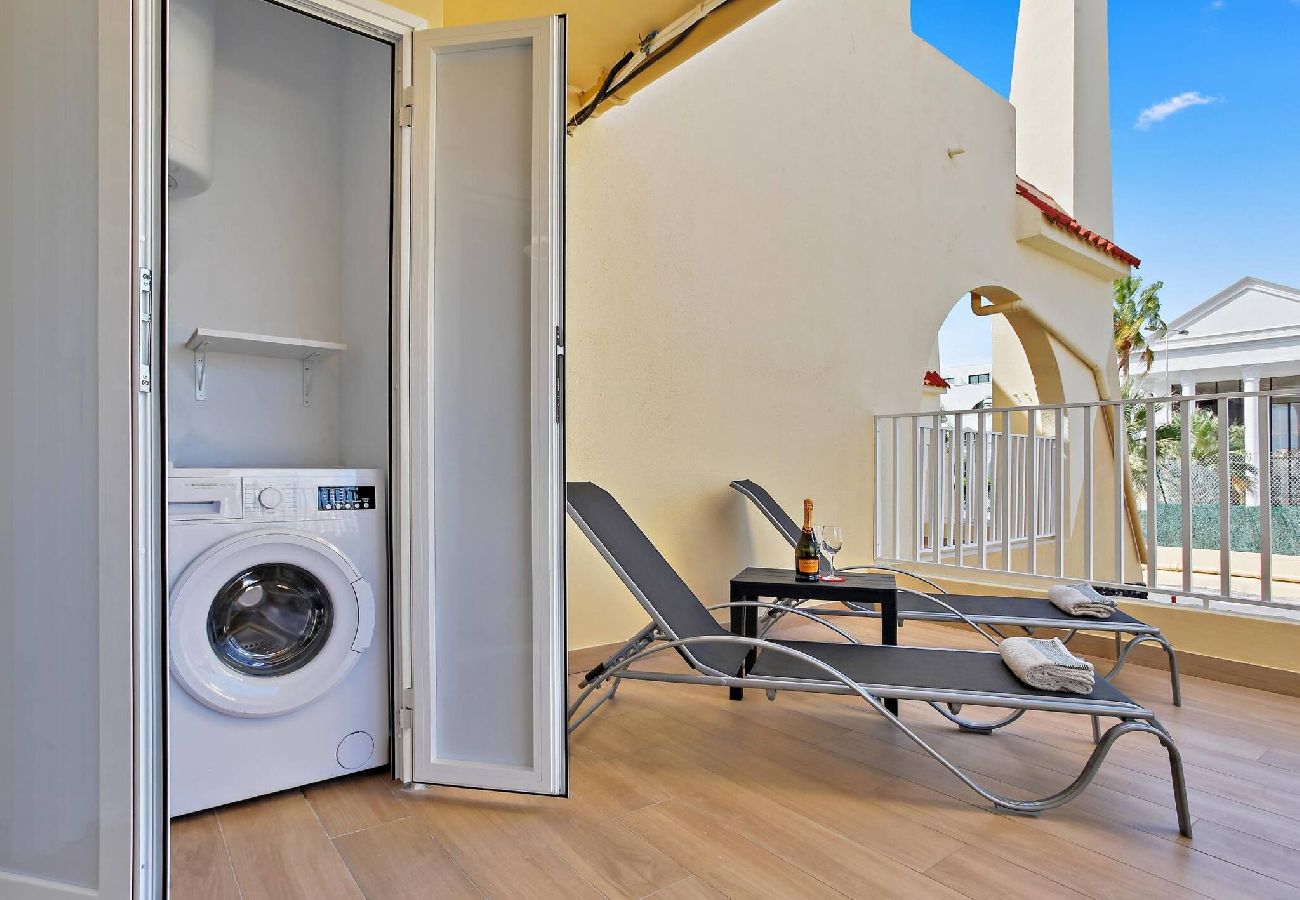 Apartamento en Costa Adeje - Fañabe Beach, Beaches at 400m., 2 Terraces 