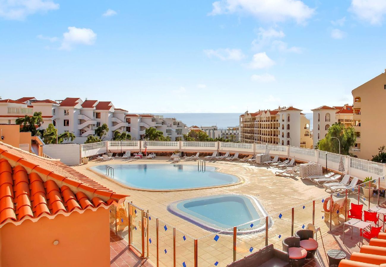 Apartment in Los Cristianos - Stunning View Penthouse, Big Terrace, Heated Pool 