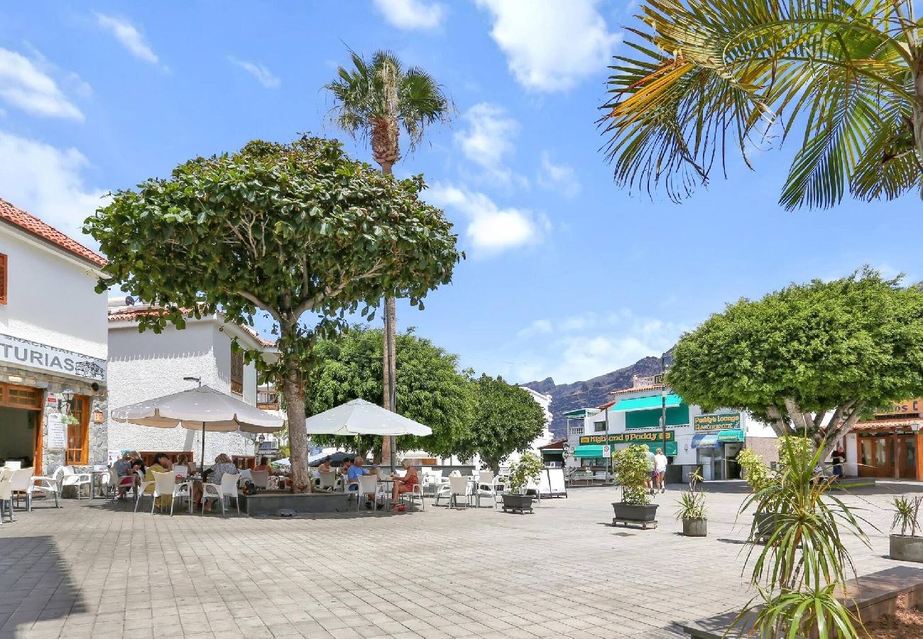 Apartment in Puerto de Santiago - The Little Square Apt, Los Gigantes, Terrace, WiFi