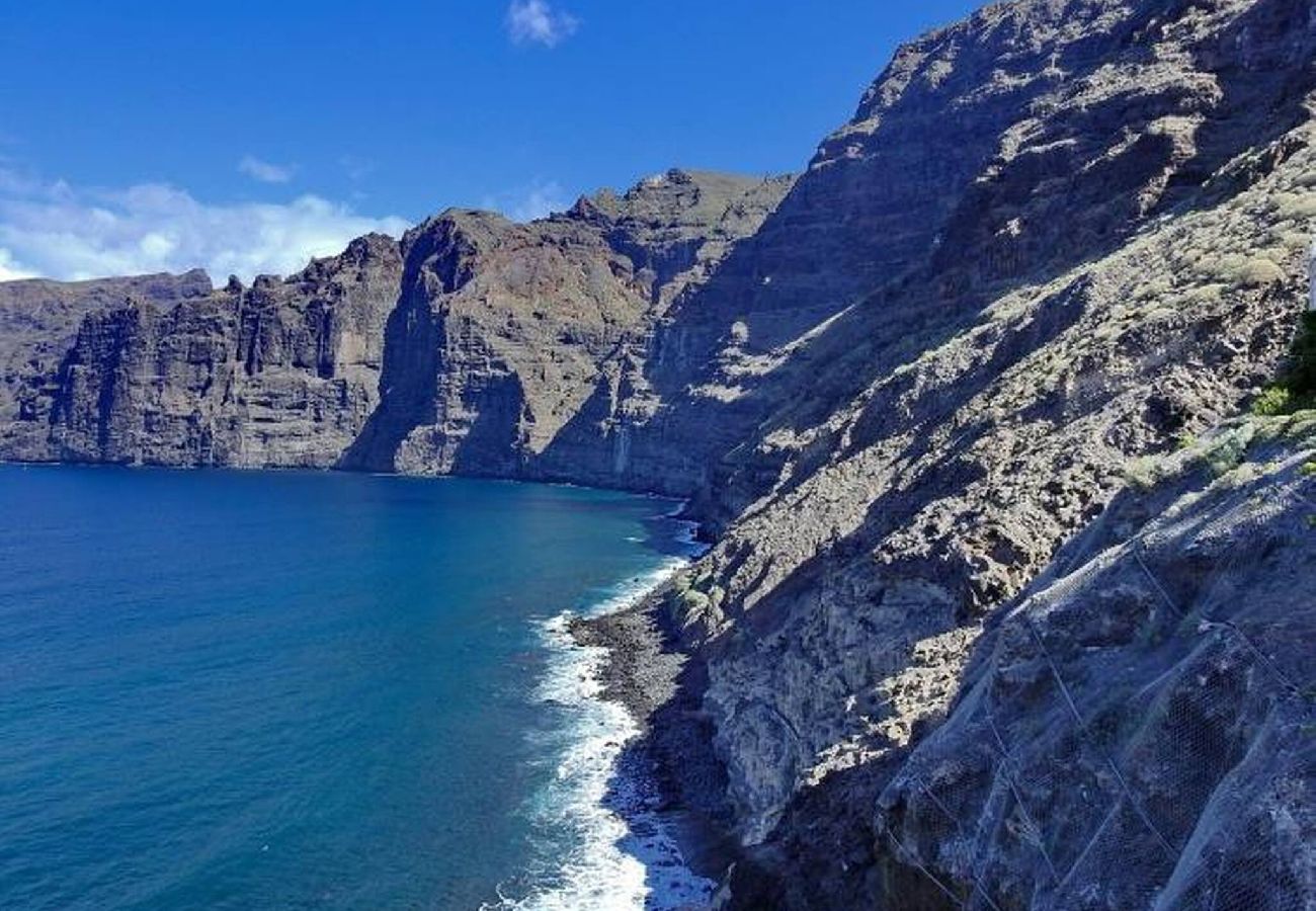 Apartment in Acantilados de Los Gigantes - The Stone Apartment, Los Gigantes, Heated Pool