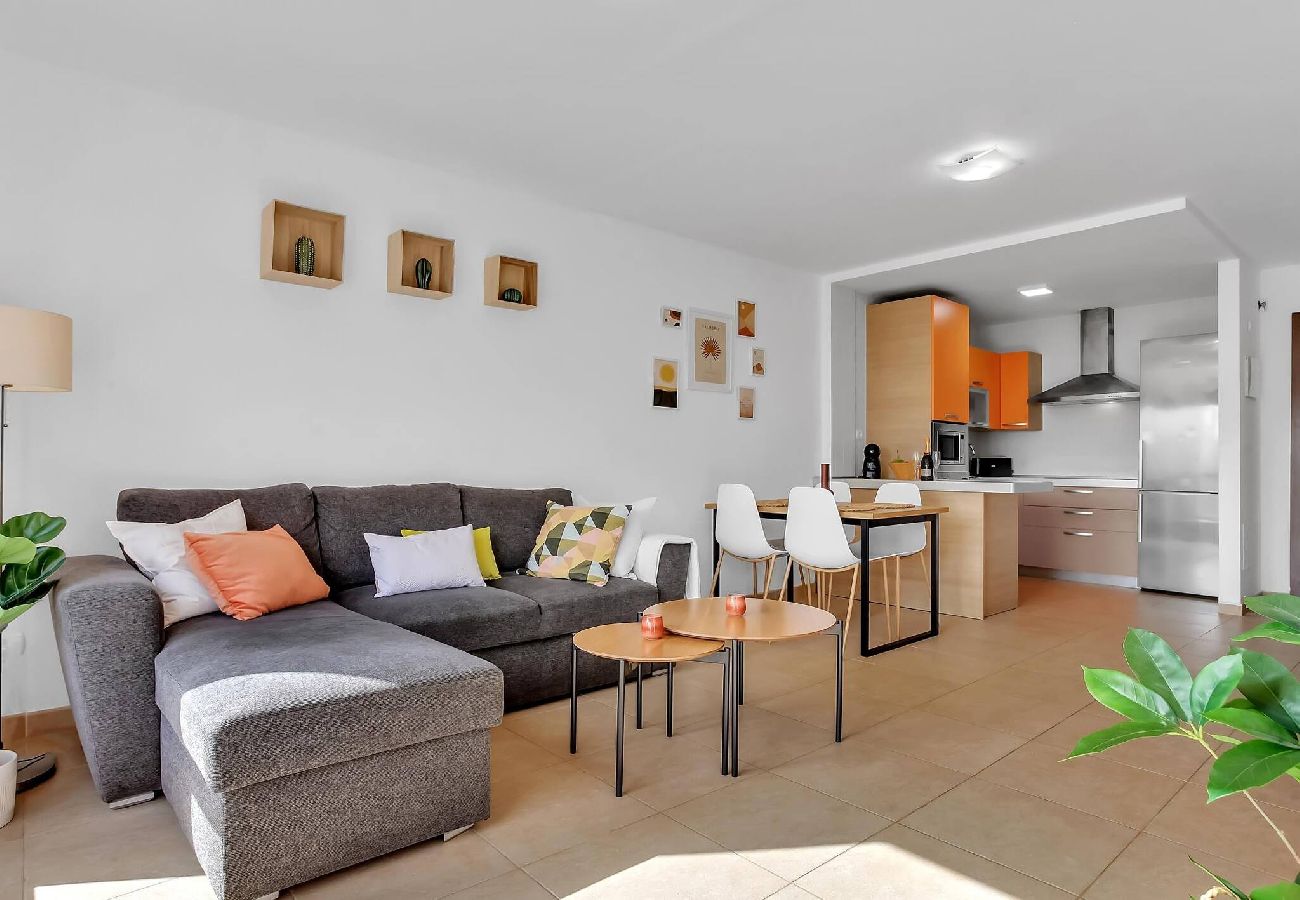 Appartement à Palm - Mar - Sun Mocan, Terrace, Garage, Pool, Fiber 