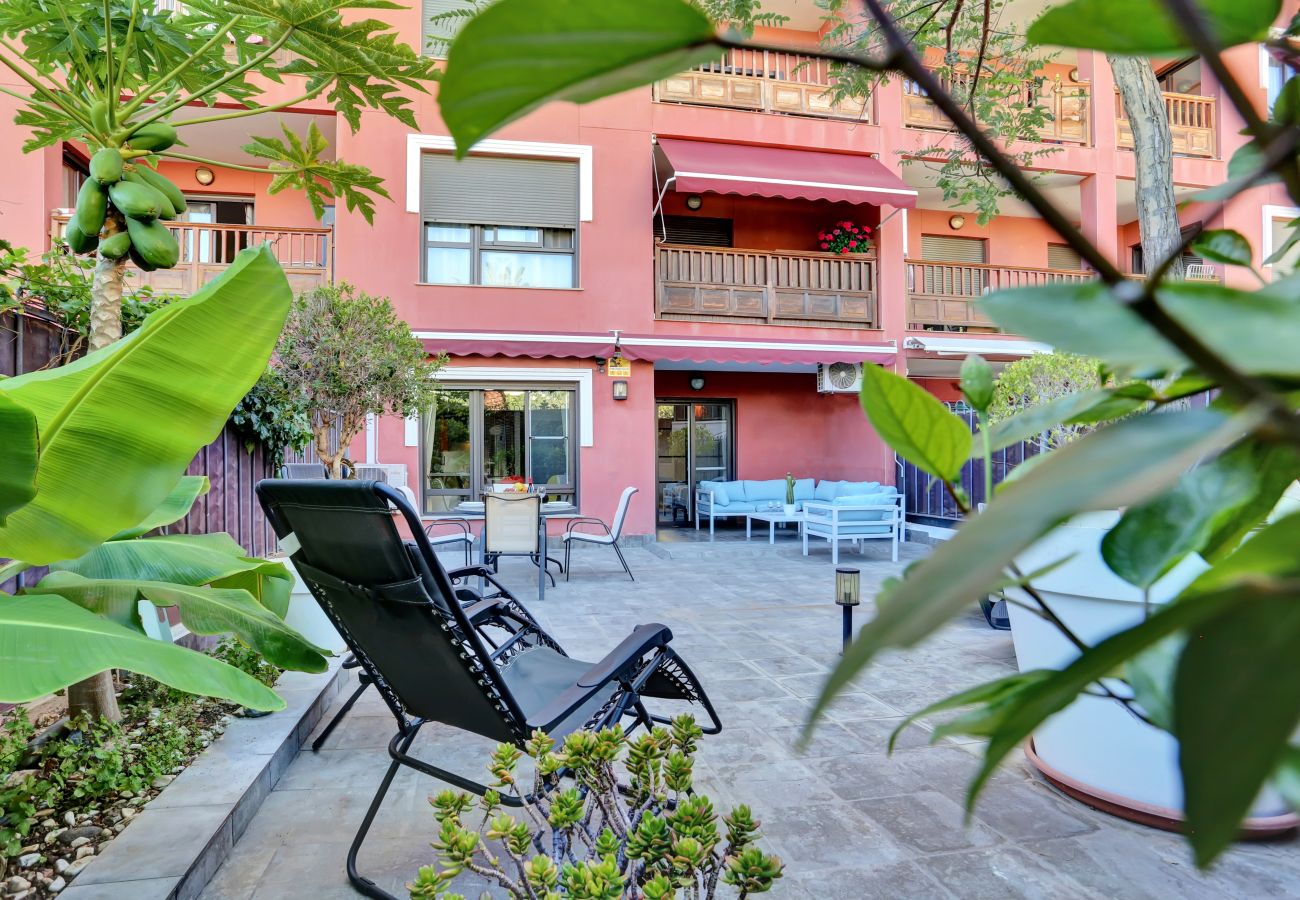 Appartement à Palm - Mar - The Garden Apartment, Garage, Fiber, Air Con