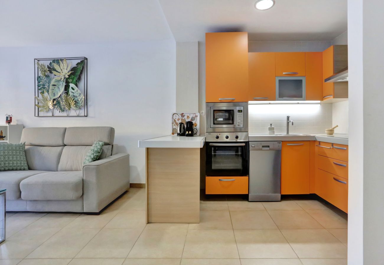 Appartement à Palm - Mar - The Garden Apartment, Garage, Fiber, Air Con