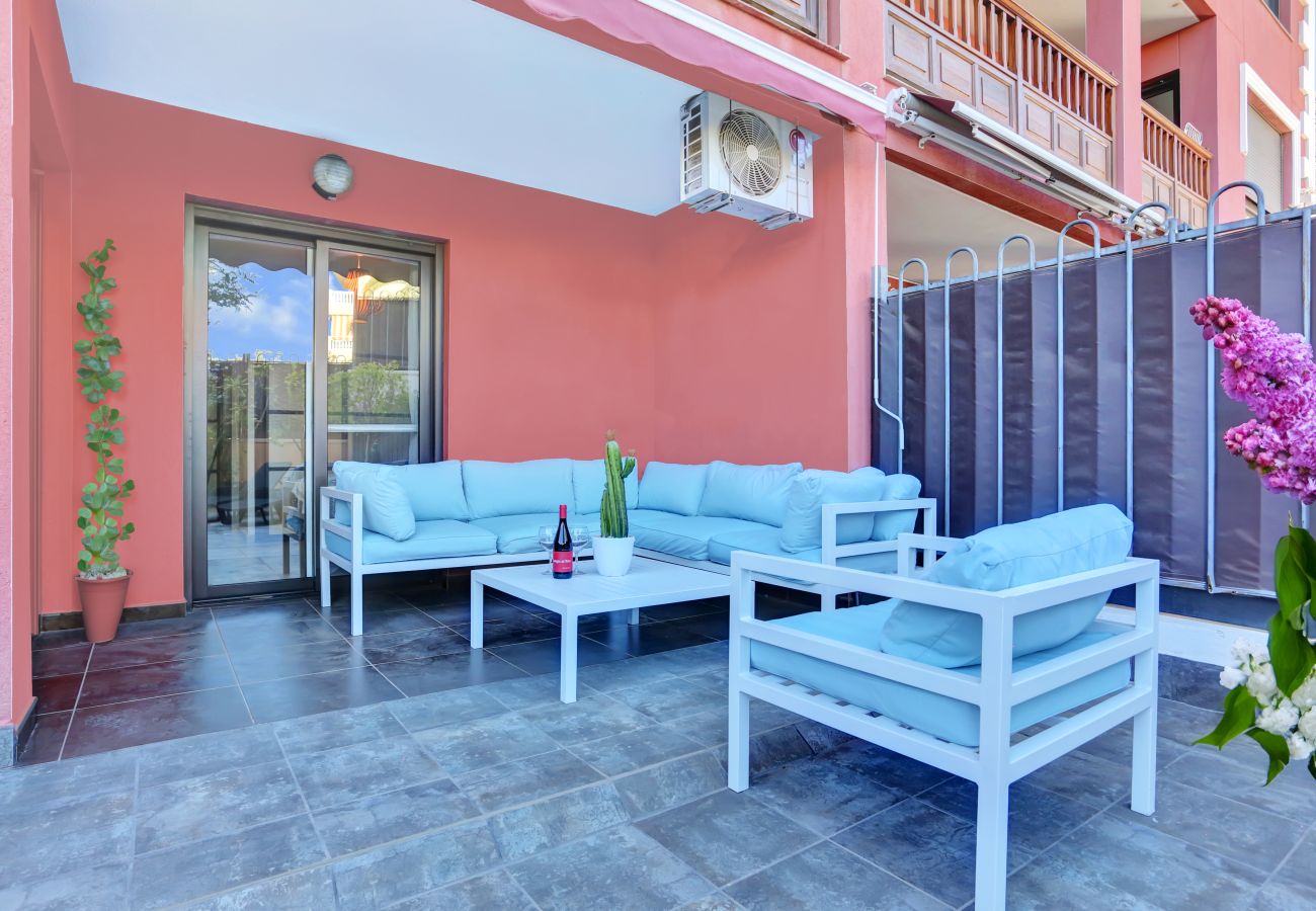 Appartement à Palm - Mar - The Garden Apartment, Garage, Fiber, Air Con