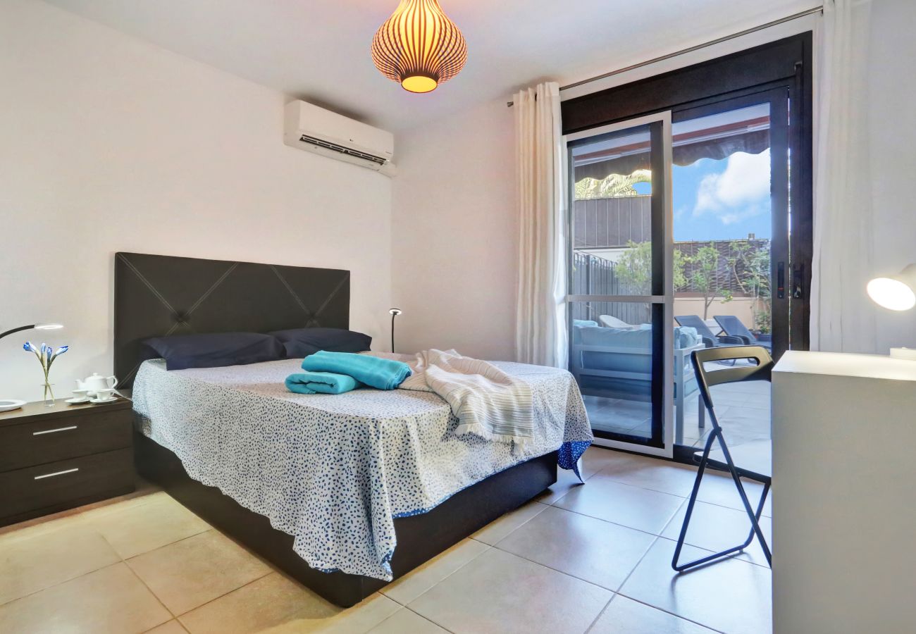 Appartement à Palm - Mar - The Garden Apartment, Garage, Fiber, Air Con