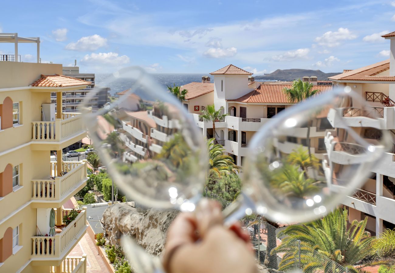 Appartement à San Miguel de Abona - Sun And Green, Heated Pool, 3 Rooms, Air C